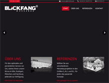 Tablet Screenshot of blickfang.de